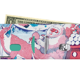 Slim Wallet Usagi - Open Wallet Inside Design with cards and cash