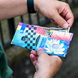 Slim Wallet Bloomscape - Lifestyle image