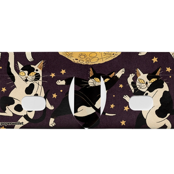 Slim Wallet The Song of the Jellicles - Open Wallet Inside Design
