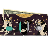 Slim Wallet The Song of the Jellicles - Open Wallet Inside Design with cards and cash