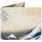Slim Wallet The Great Wave - Back Design