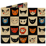Slim Wallet Cat Bingo - Front Design