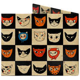 Slim Wallet Cat Bingo - Back Design