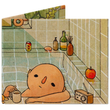 Slim Wallet Afternoon Bath - Front Design