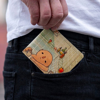 Slim Wallet Afternoon Bath - Lifestyle image