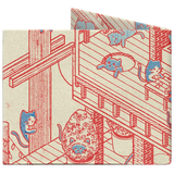 Slim Wallet Cat Bar - Back Design