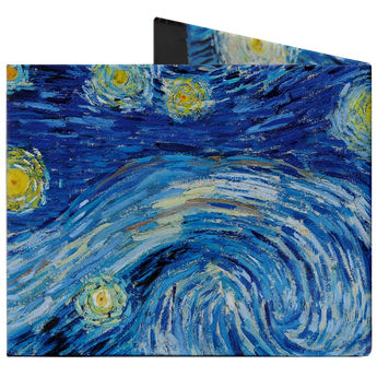 Slim Wallet The Starry Night - Back Design