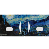 Slim Wallet The Starry Night - Open Wallet Inside Design