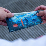 Slim Wallet The Starry Night - Lifestyle image