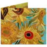 Slim Wallet Sunflowers - Front Design