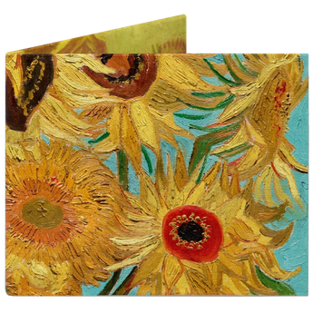 Slim Wallet Sunflowers - Front Design