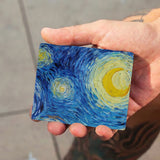 Slim Wallet The Starry Night - Lifestyle image