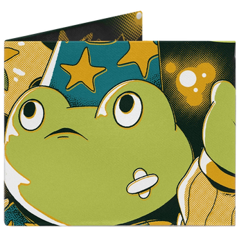 Slim Wallet The Magic Frog - Front Design