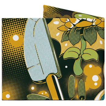 Slim Wallet The Magic Frog - Back Design