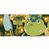 Slim Wallet The Magic Frog - Open Wallet Outside Design