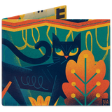 Slim Wallet Bird & Cat - Front Design