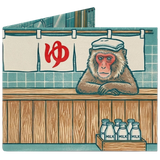 Slim Wallet Monkey Business - Front Design