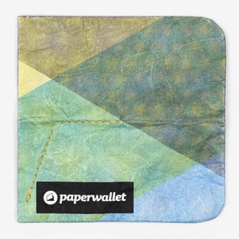 Coin Pouch Triangle Moire - Open Coin Pouch Outside Design