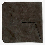 Coin Pouch Solid Black - Front Design top view