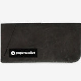 Coin Pouch Solid Black - Open Coin Pouch Outside Design