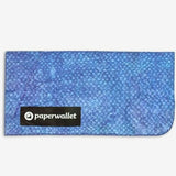 Coin Pouch Blue - Front Design top view