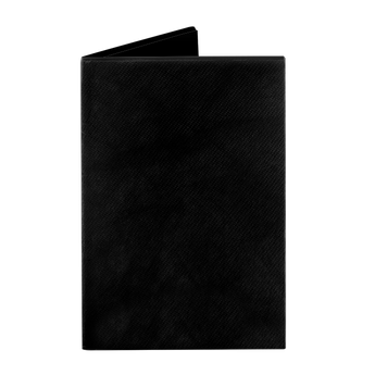 Micro Wallet Jet Black - Front Design