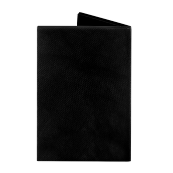 Micro Wallet Jet Black - Back Design