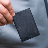Micro Wallet Jet Black - Lifestyle image
