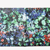 Micro Wallet Water Flower - Open Wallet Outside Design