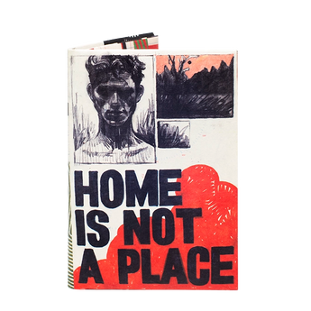 Micro Wallet Home Is Not A Place - Front Design