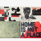 Micro Wallet Home Is Not A Place - Open Wallet Outside Design