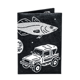 Micro Wallet Nordic Trails - Front Design