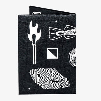 Micro Wallet Nordic Trails - Back Design