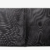 Micro Wallet Ripples Black - Open Wallet Outside Design