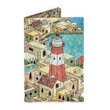 Micro Wallet Pocket Rooftops - Front Design