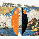 Micro Wallet Shangri-La - Open Wallet Outside Design