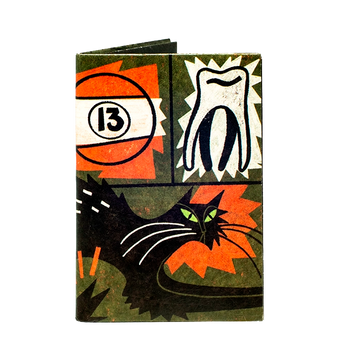 Micro Wallet Super-Duperstitious - Front Design
