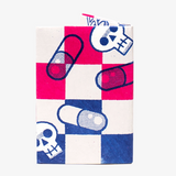 Micro Wallet Checked & Candies - Back Design