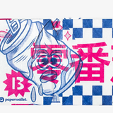 Micro Wallet Checked & Candies - Open Wallet Inside Design