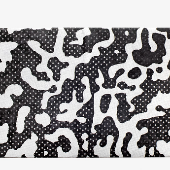 Micro Wallet Monochrome Delta - Open Wallet Outside Design