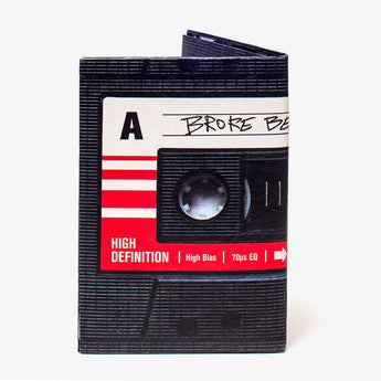 Micro Wallet Broke Beats - Back Design