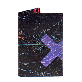 Micro Wallet Hidden Terrain - Front Design