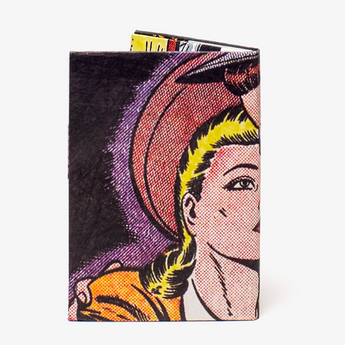 Micro Wallet Comic Strip - Back Design