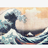 Micro Wallet The Great Wave - Open Wallet Outside Design