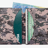 Micro Wallet Urban Camo - Open Wallet Inside Design