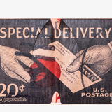 Micro Wallet Special Delivery - Open Wallet Inside Design