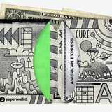 Micro Wallet Mechanisms - Open Wallet Inside Design with cards and cash