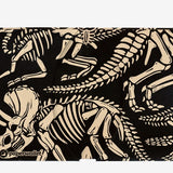 Micro Wallet Dino Skeletons - Open Wallet Inside Design