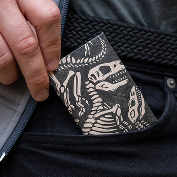 Micro Wallet Dino Skeletons - Lifestyle image