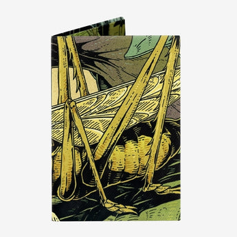 Micro Wallet Bush Cricket - Back Design